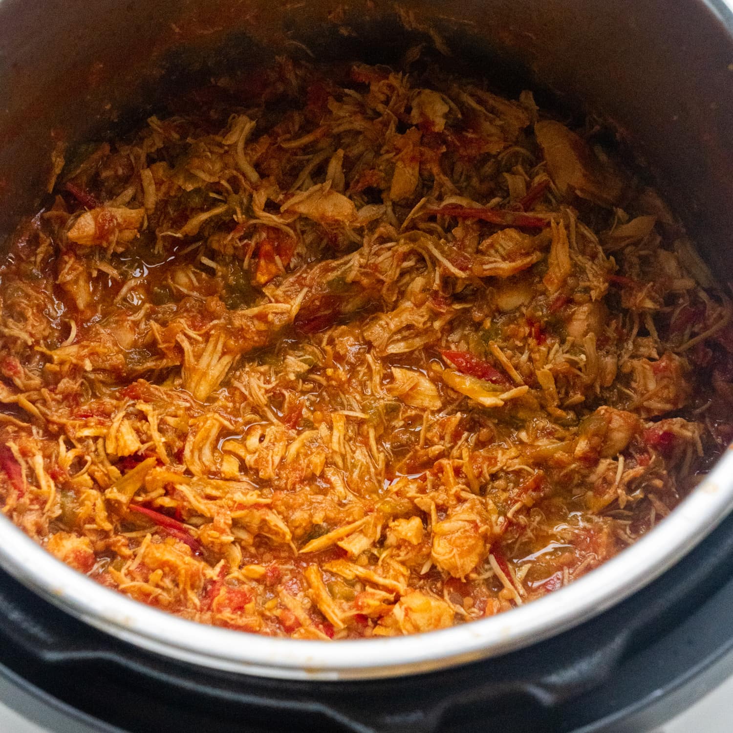 Sweet & Savory Instant Pot Cherry Tomato Chicken Tacos Made Easy